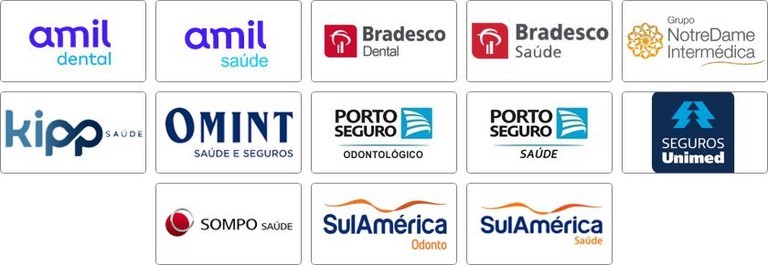Planos de Saúde Amil Dental, Amil Saúde, Badesco Dental, Bradesco Saúde, GNDI,